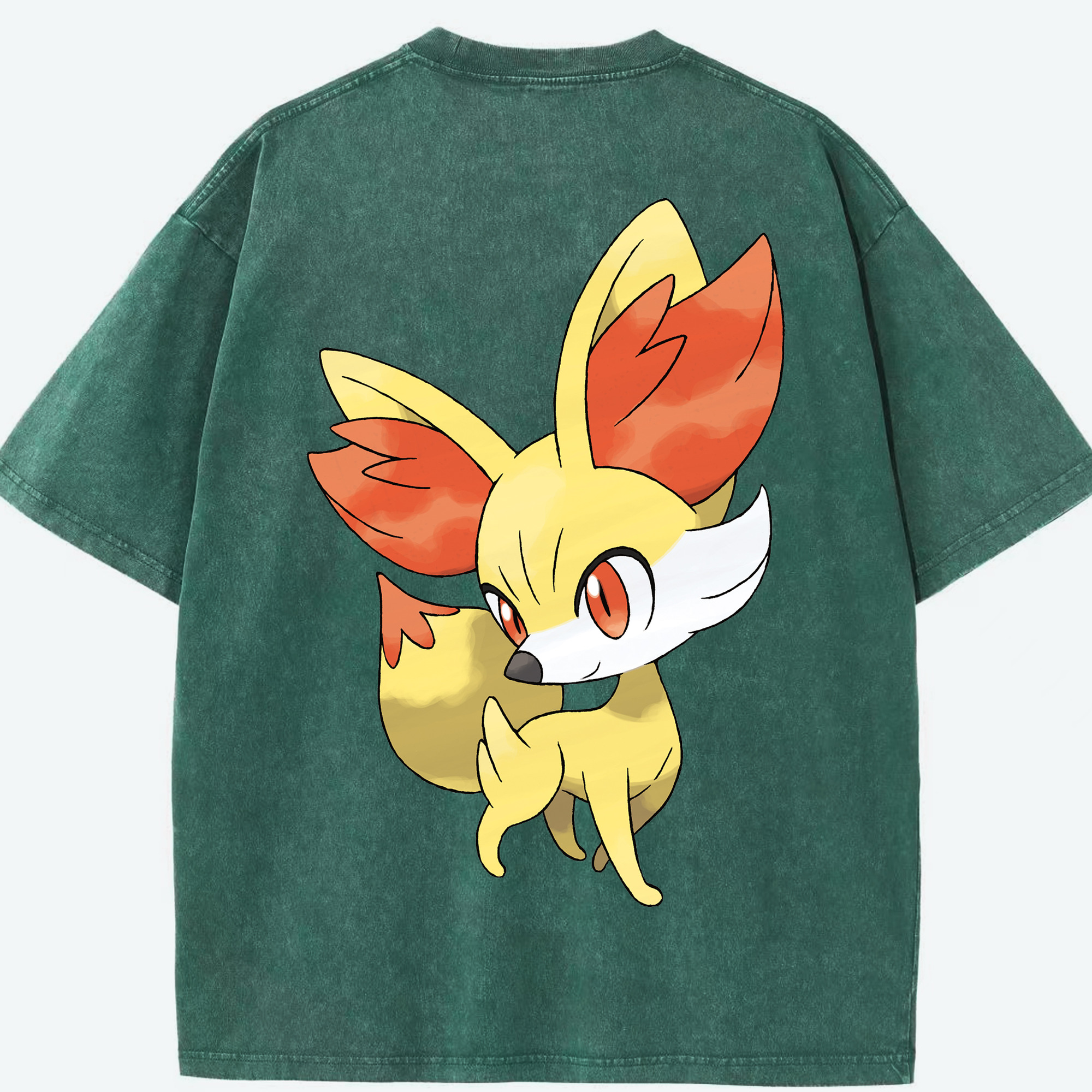 （画像用） ポケットモンスター Pokémon 綿100% ヴィンテージ風 半袖Tシャツ（背面プリント）